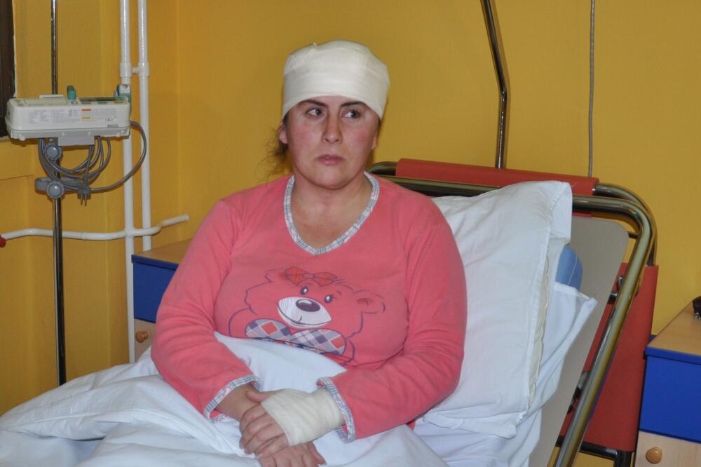 NAPAD NA NOVIANRKU I SLOBODNU RIJEČ: Lidija Nikčević u nikšićkoj bolnici 