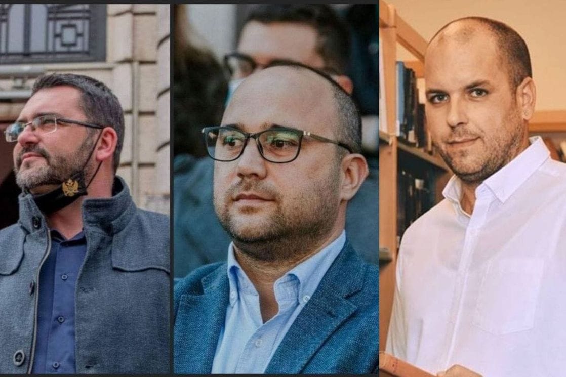 Adnan Čirgić, Aleksandar Radoman i Đorđe Šćepović