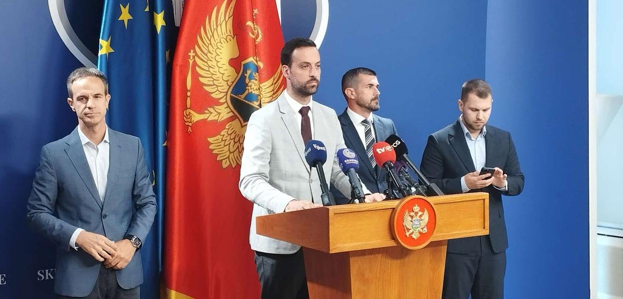 Zirojević na ranijoj konferenciji za medije (Foto: Antena M)