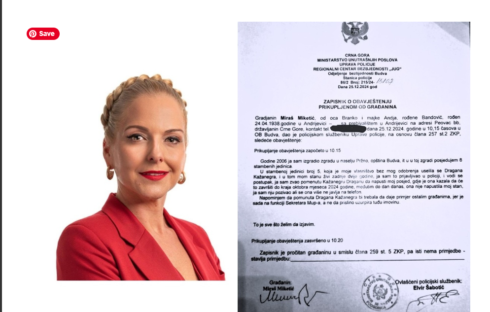 BEZ SANKCIJA: Dragana Kažanegra Stanišić