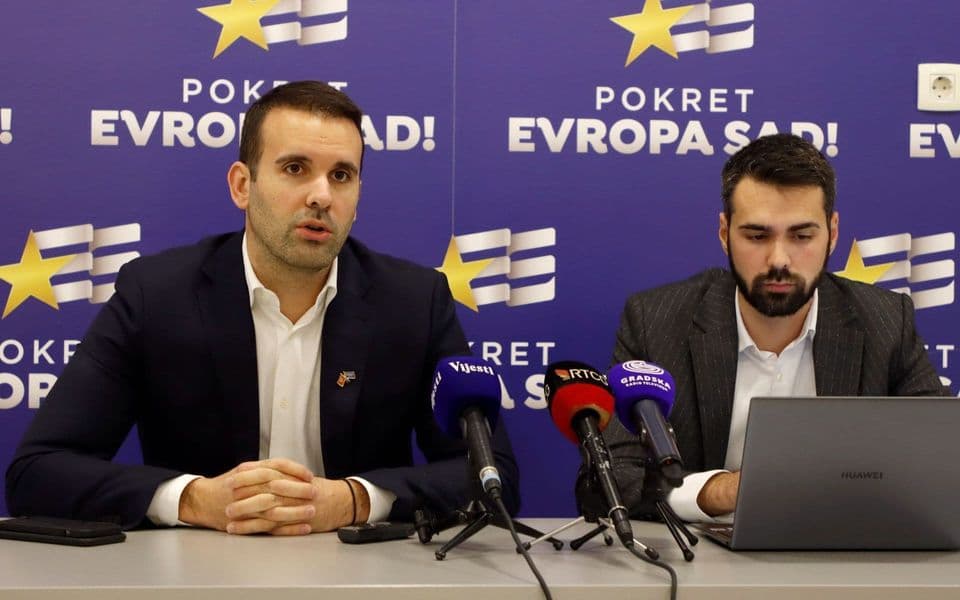 HOĆE LI BITI REKONSTRUKCIJE: Milojko Spajić i Branko Krvavac