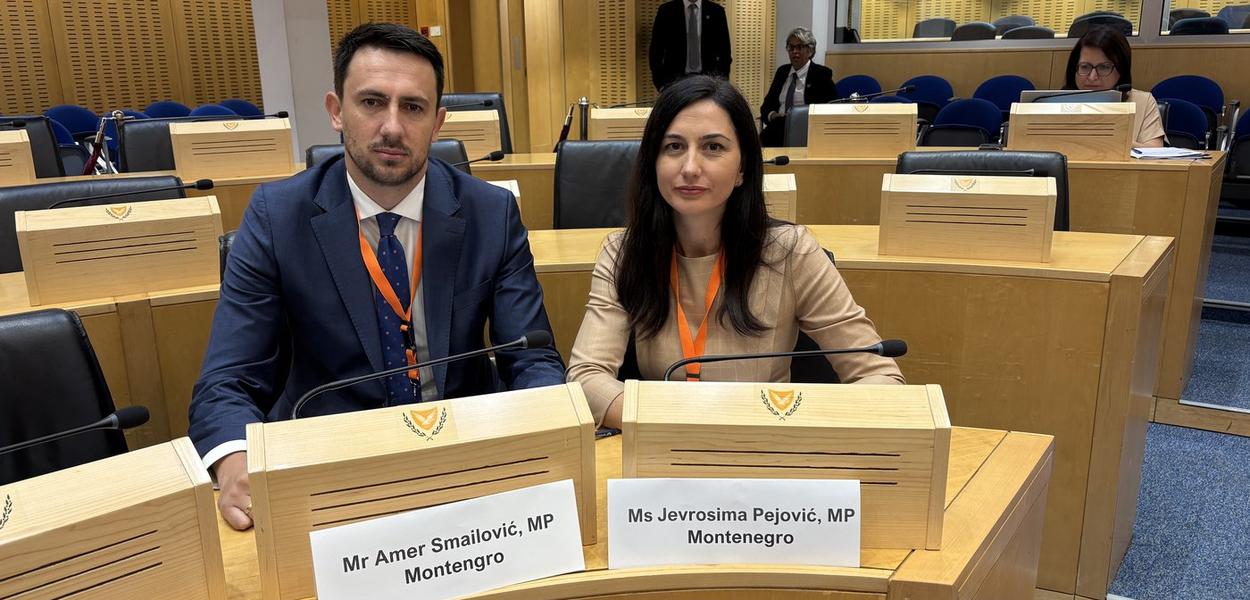 Smailović i Pejović (Foto: Skupština Crne Gore)