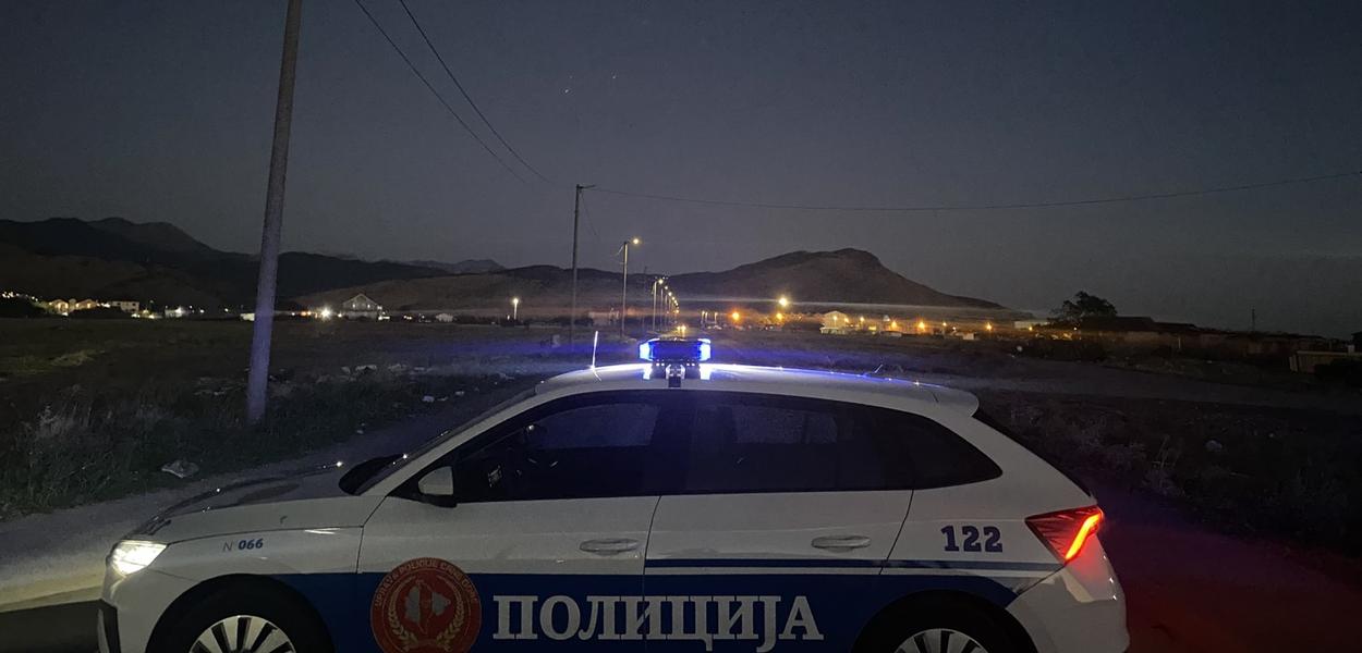 Blokiran jedan dio saobraćajnice u mjestu Omerbožovići (Foto: Portal ETV/V.Lj. )