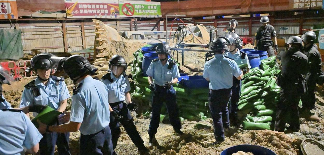 (Hong Kong Police via AP) (Foto: (Hong Kong Police via AP))