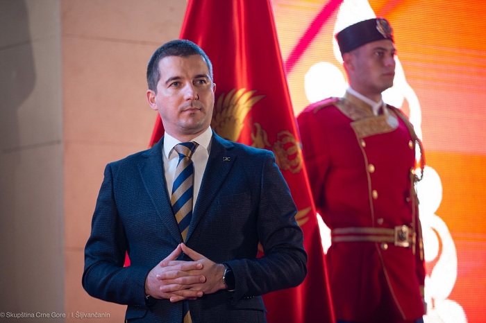 Aleksa Bečić (Foto: Skupština Crne Gore)