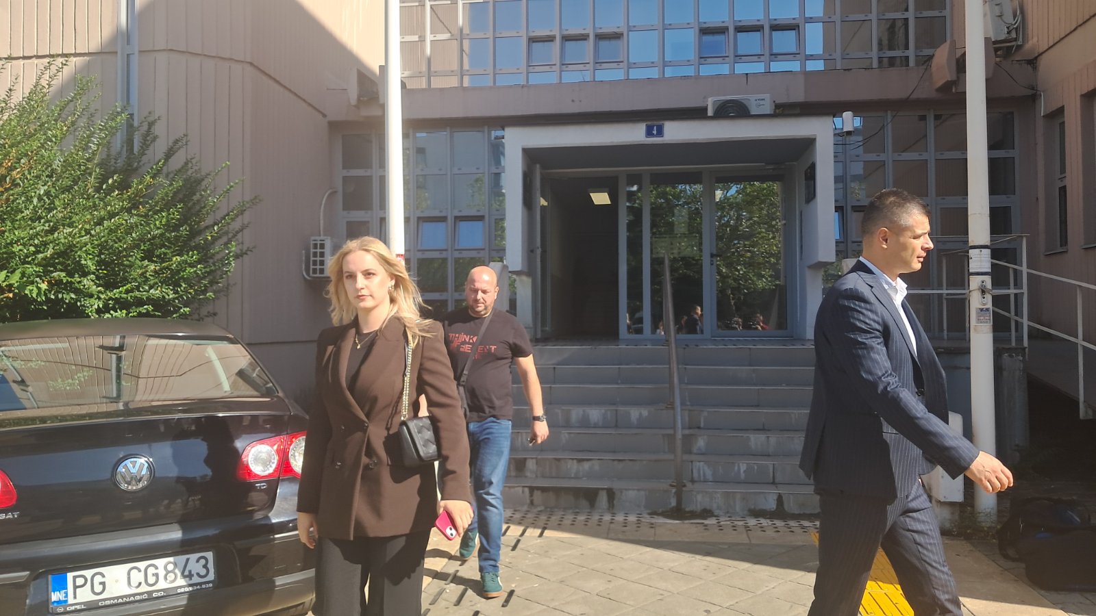 Advokati Turković i Jovanović i optuženi Erić