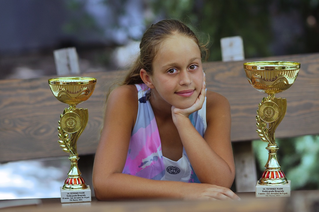 Nađa Knežević (Foto: Teniski savez Crne Gore)