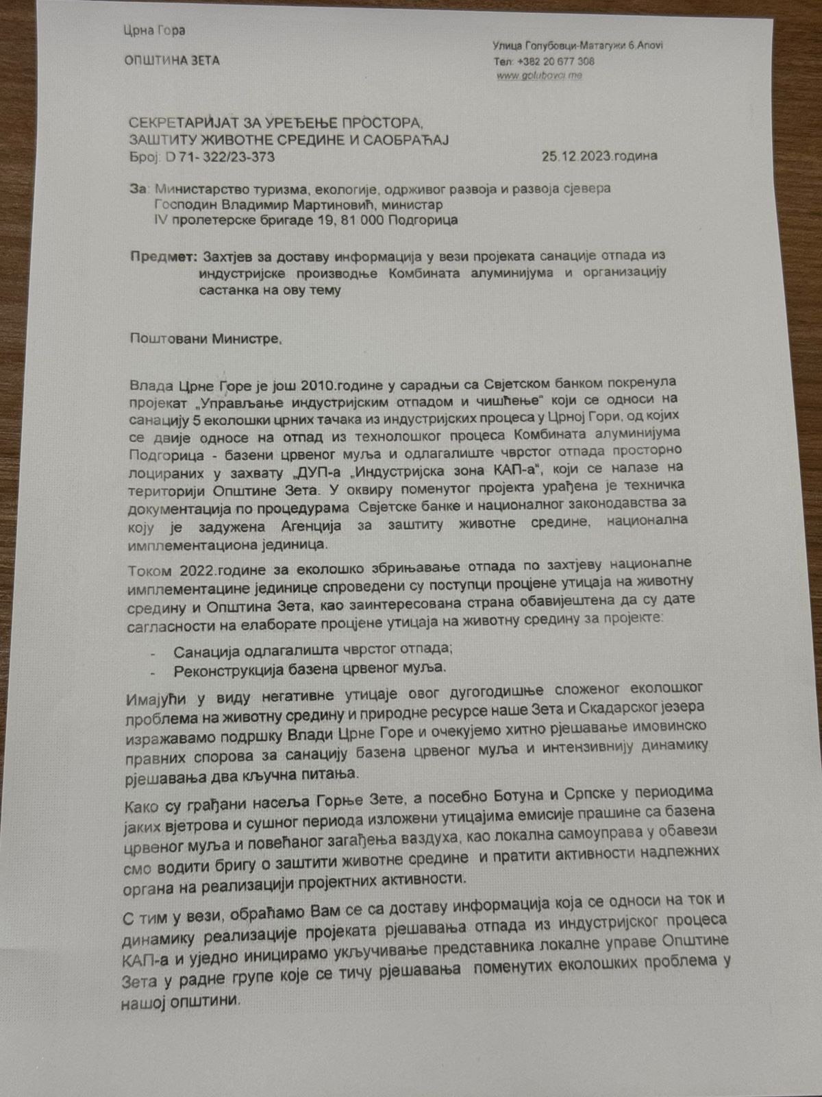 Zeta incijatva Bazen crvenog mulja