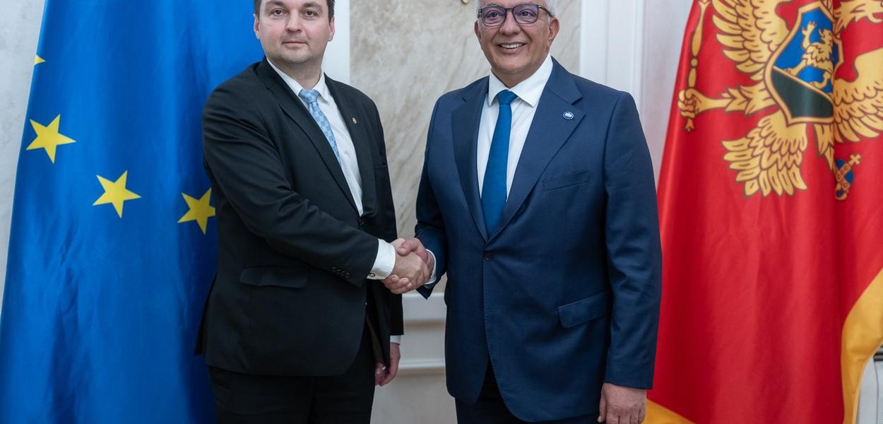 Strand i Mandić (Foto: Skupština Crne Gore)