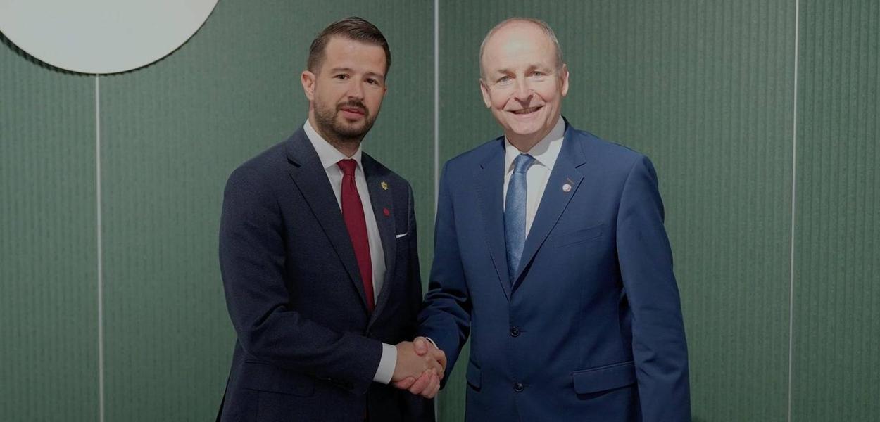 Martin i Milatović (Foto: Kabinet predsjednika Crne Gore)