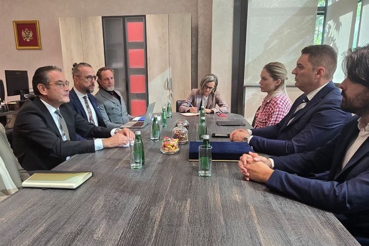 Sa sastanka Šahmanovića i Kalkavana (Foto: Ministarstvo energetike i rudasrtva)