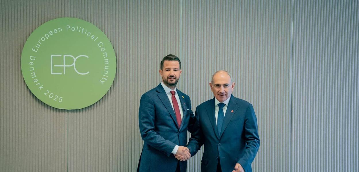 Milatović i Pašinjan (Foto: Jakov Milatović/X)