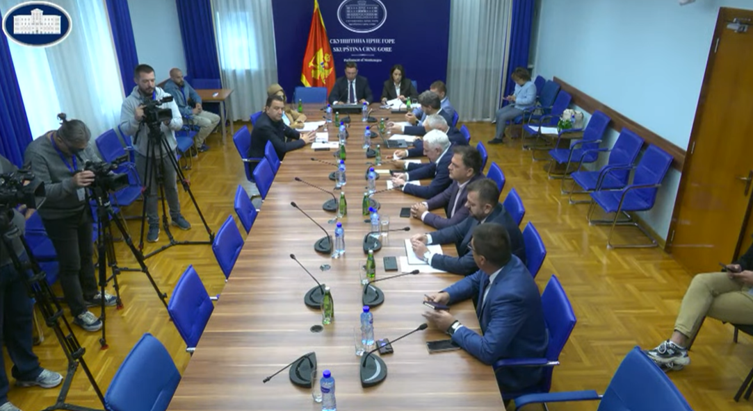 Sa današnje sjednice Odbora za politički sistem, pravosuđe i upravu (Foto: Stop kadar)