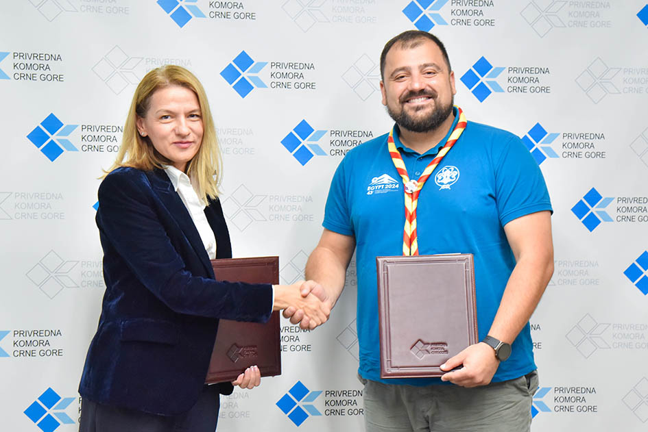 Drakić i Vukadinović (Foto: Privredna komora)