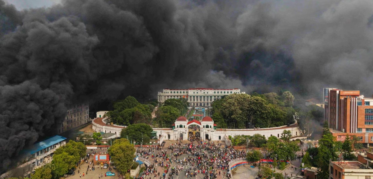 (Foto: AP Photo/Prakash Timalsina)