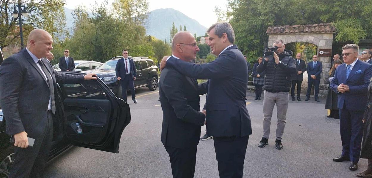 Grlić Radman i Ibrahimović u Morinju (Foto: Antena M)