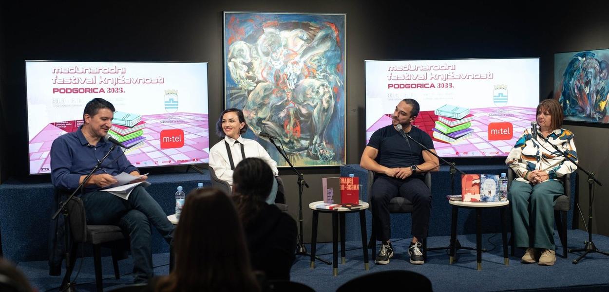 Sa predstavljanja savremene makedonske književne scene (Foto: Međunarodni festival književnosti/Facebook)
