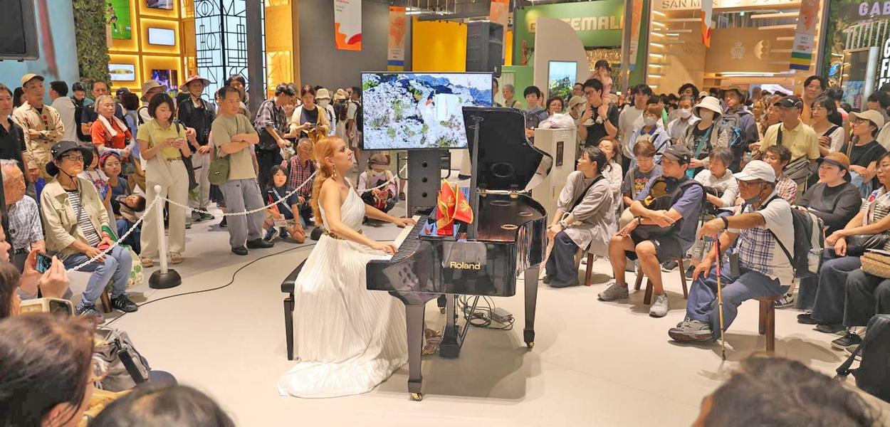 Koncert Ane Vukazić u Osaki (Foto: Vlada Crne Gore)