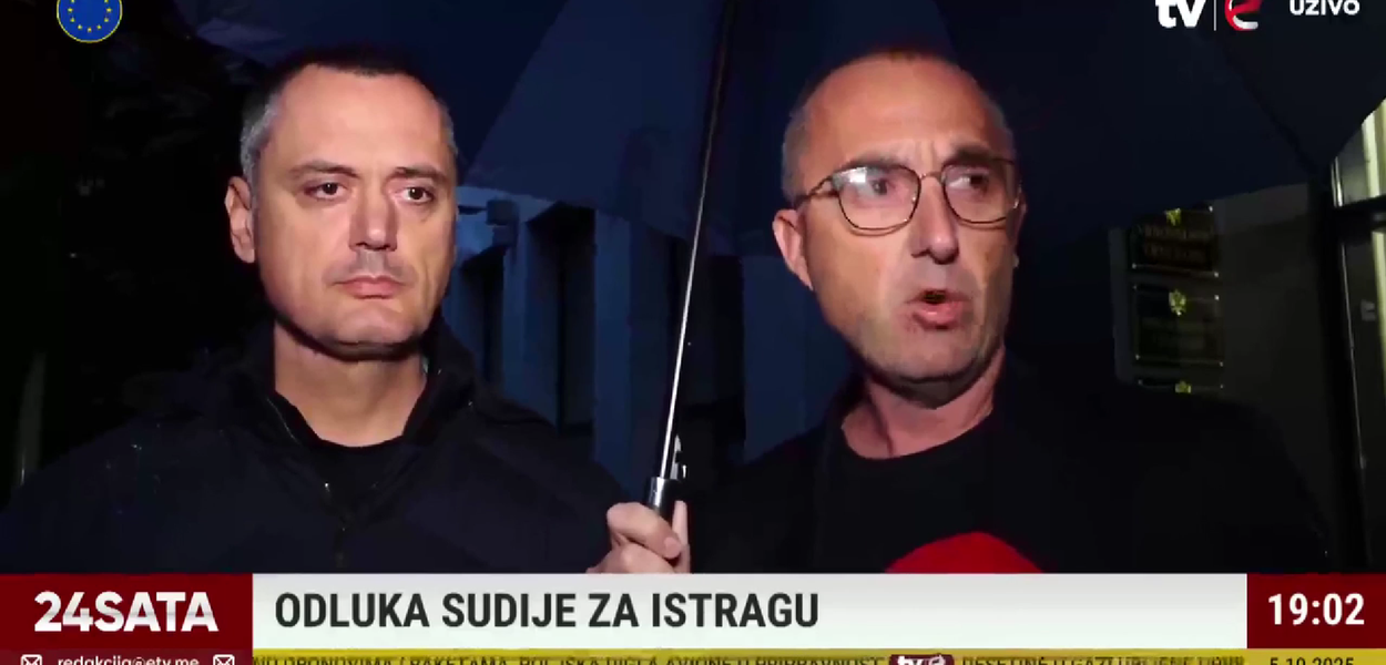 Pavićević i Volkov (Foto: TV E)
