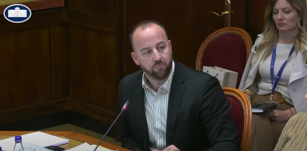 Andrija Nikolić, stop kadar (Foto: Skupština Crne Gore/Jutjub)