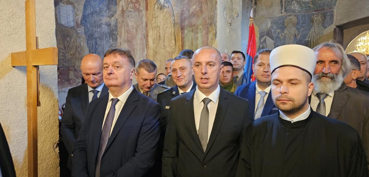 Aleksić prisustvovao obilježavanju slave Eparhije mileševske (Foto: Vlada Crne Gore)