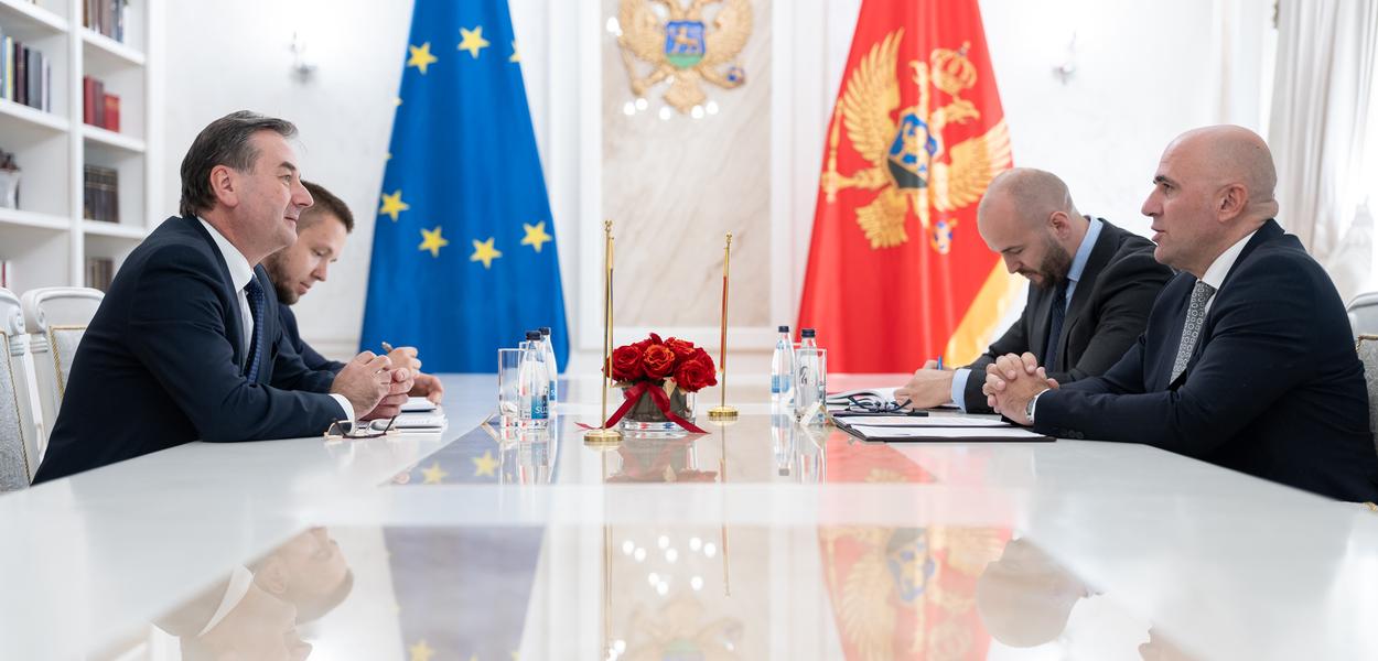 Sastanak Gerasimenka i Nurkovića (Foto: Skupština Crne Gore)