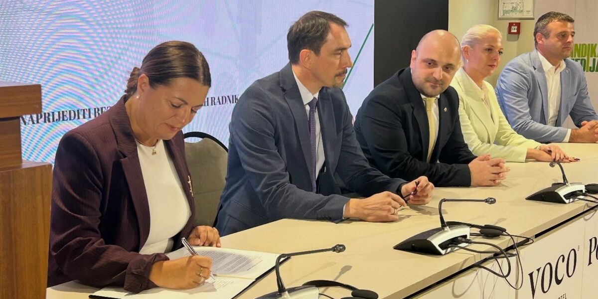 Sa potpisivanja Protokola o zaštiti novinara (Foto: SMCG)