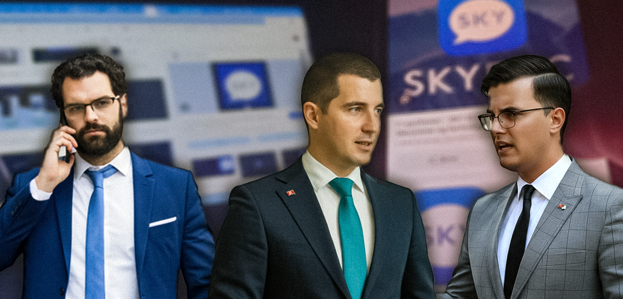 IMA NEKA VEZA POLITIKE I TUŽILAŠTVA: Vukas Radonjić, Aleksa Bečić, Danilo Šaranović (Foto: Ilustracije: B.PAVIĆEVIĆ)