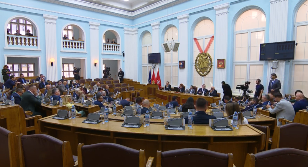 Sa današnje sjednice Skupštine (Foto: Stop kadar)