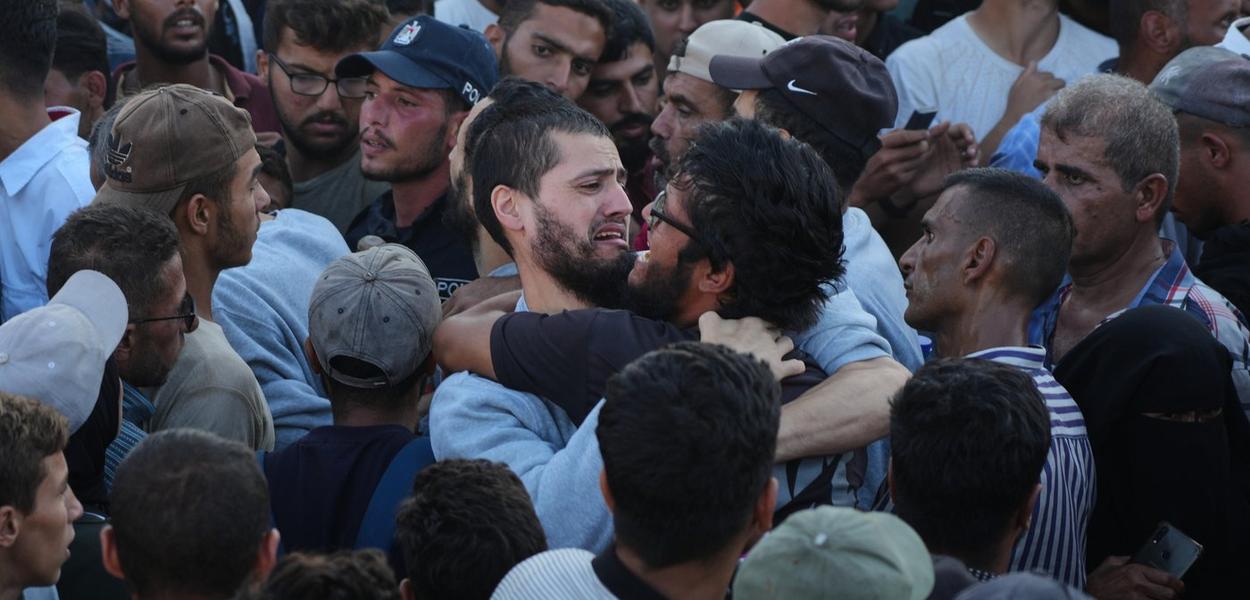 (Foto: AP photo/Jehad Alshrafi)