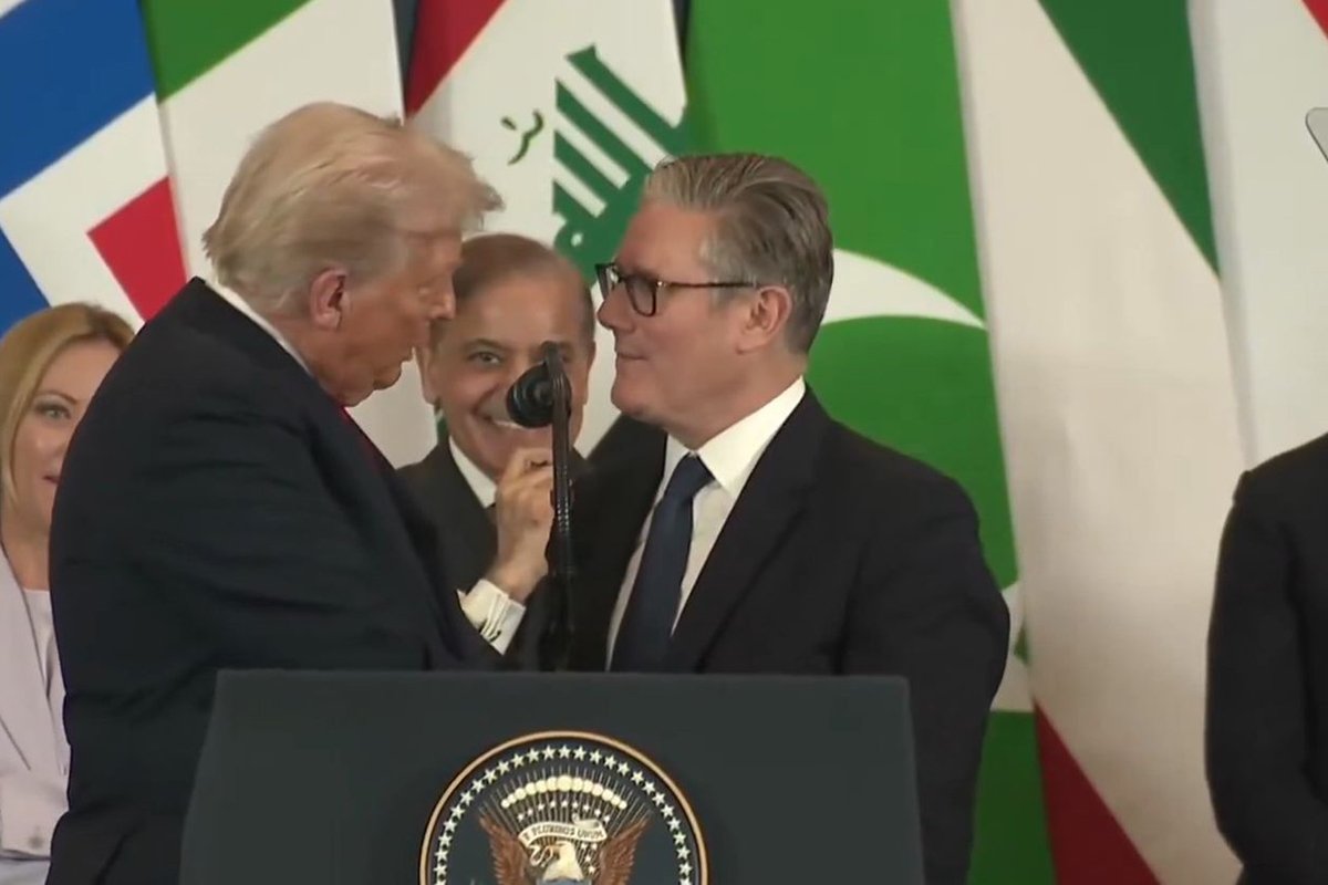 Tramp i Starmer (Foto: Stop kadar)