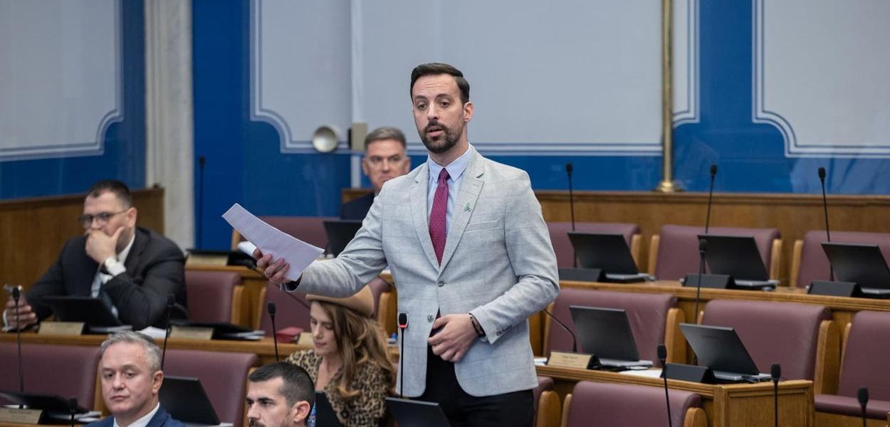 Nikola Zirojević (Foto: Skupština Crne Gore)