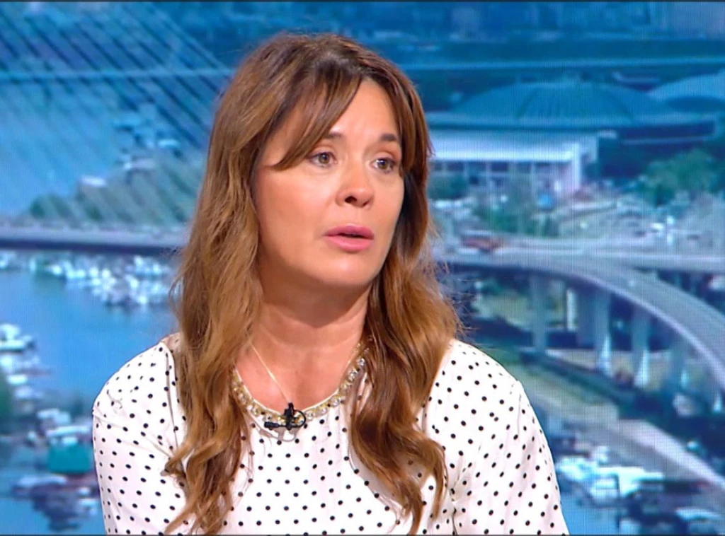Suzana Vasiljević (Foto: TV K1/skrinšot)