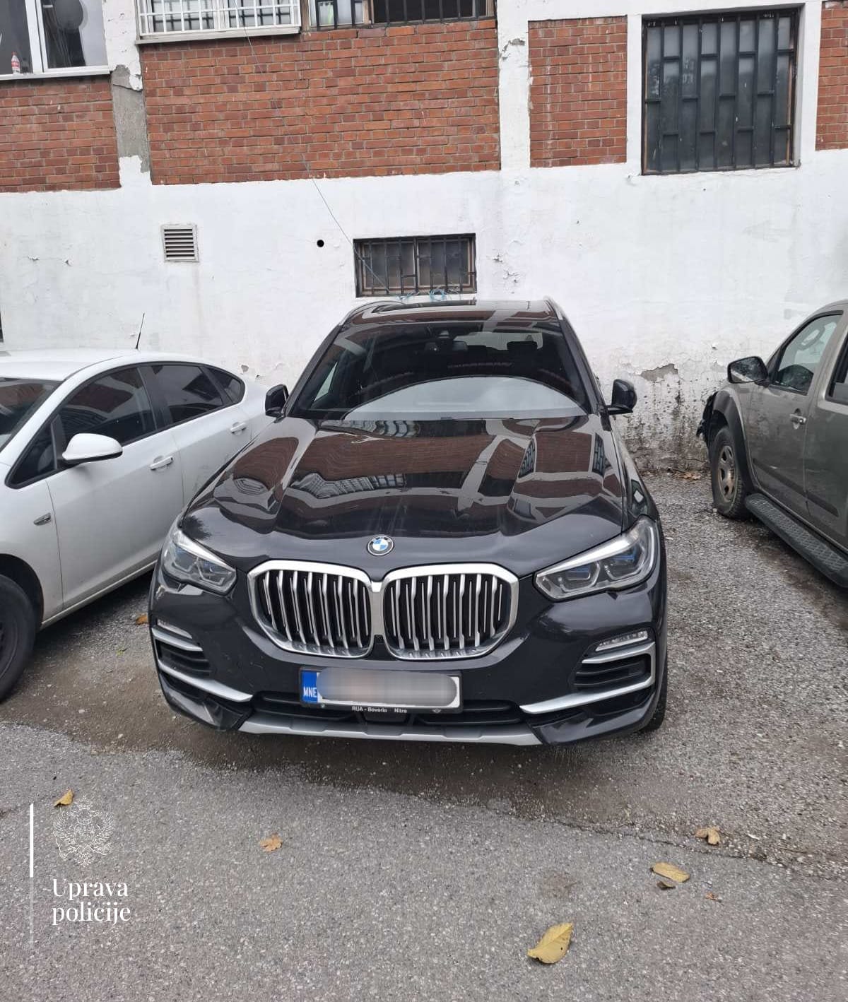 Vozilo kojim je upravljao Novljanin (Foto: Uprava policije)