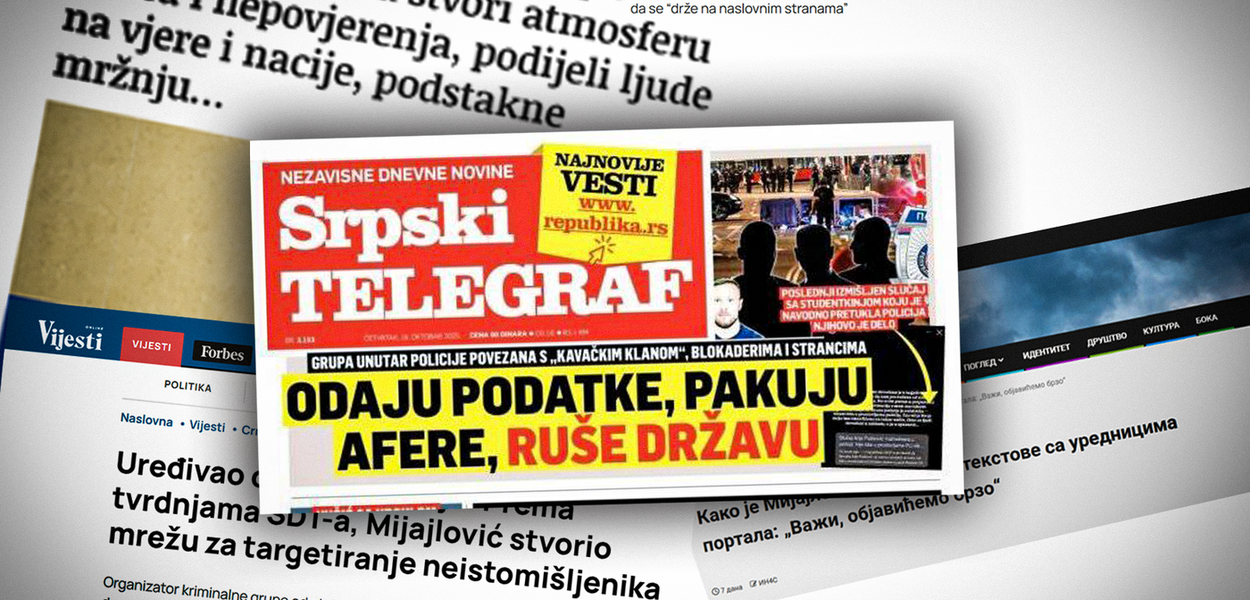 OPASAN MODEL DISKRIMINACIJE: Slične anslvovnice medija u Crnoj Gori i Srbiji (Foto: Ilustracija: B. PAVIĆEVIĆ )