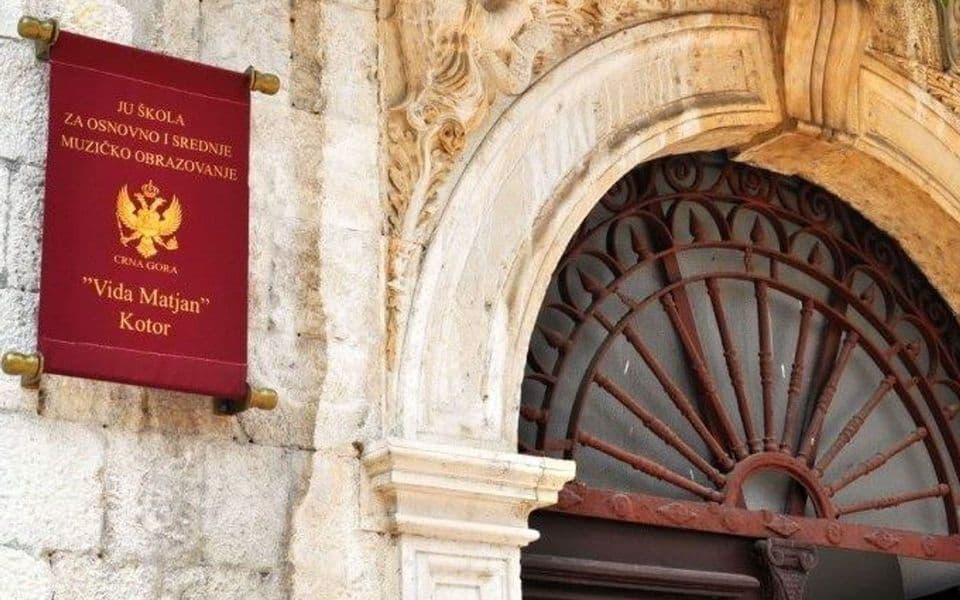 Muzička škola „Vida Matjan“ u Kotoru (Foto: FB)