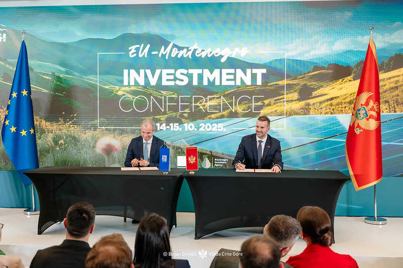 Sa potpisivanja Memoranduma o saradnji (Foto: Vlada Crne Gore)