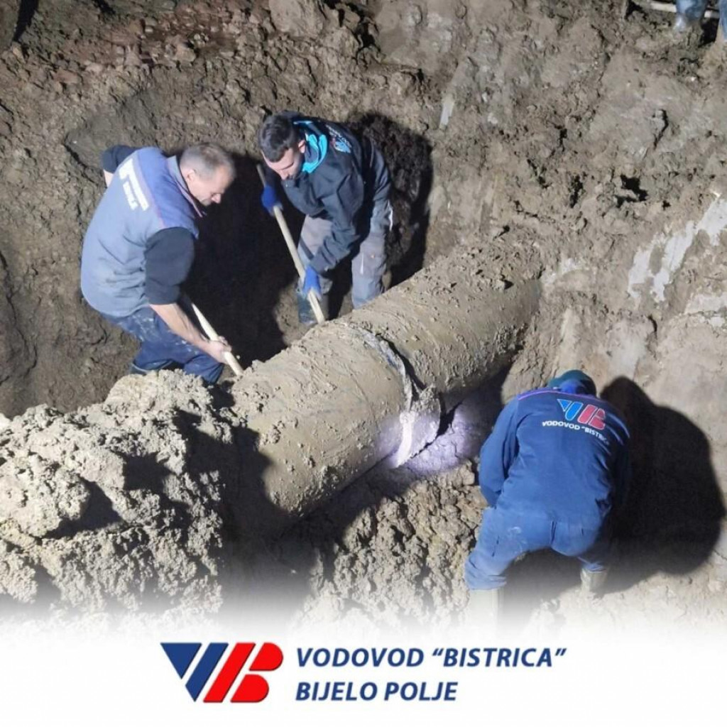 (Foto: Vodovod "Bistrica" Bijelo Polje)