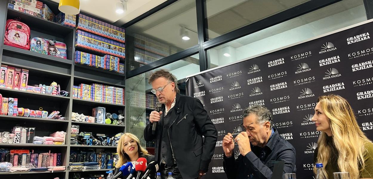 DOSADNO JE AKO DOPUSTIŠ ZANATU DA PREVLADA, MORA POSTOJATI DOZA EUFORIJE U PISANJU: Zlatan Stipišić Džiboni (Foto: Portal ETV/A.I.)