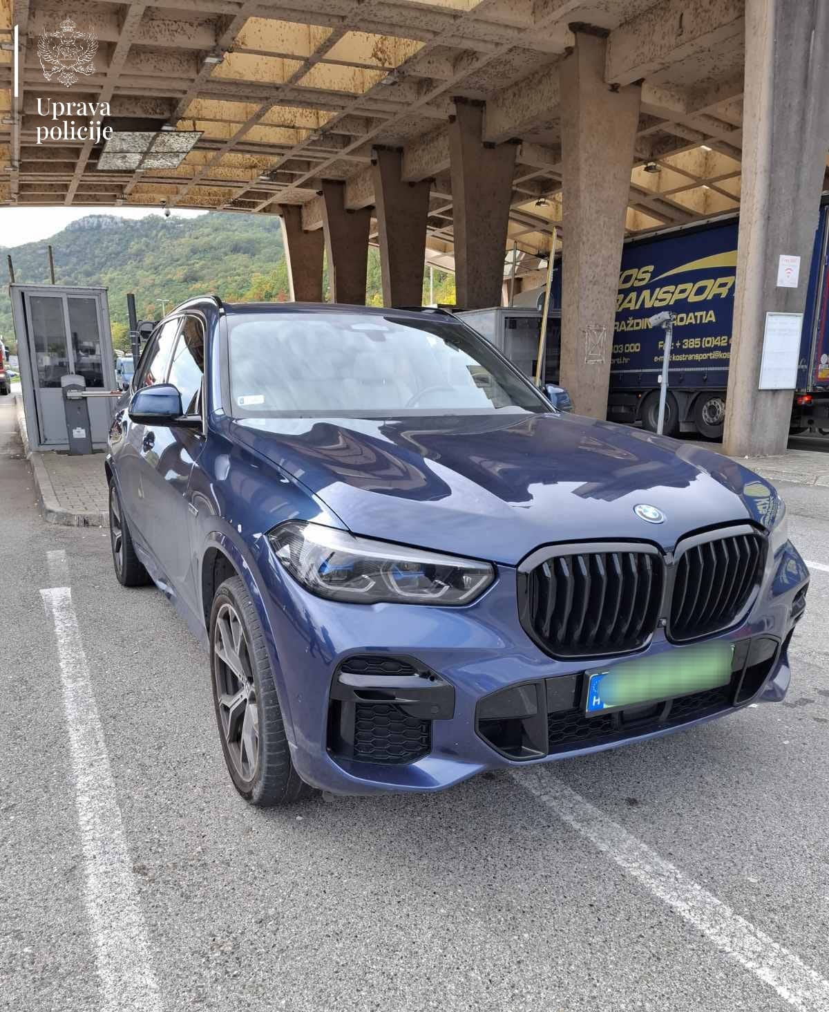 Oduzeti BMW na GP Božaj (Foto: Uprava policije)