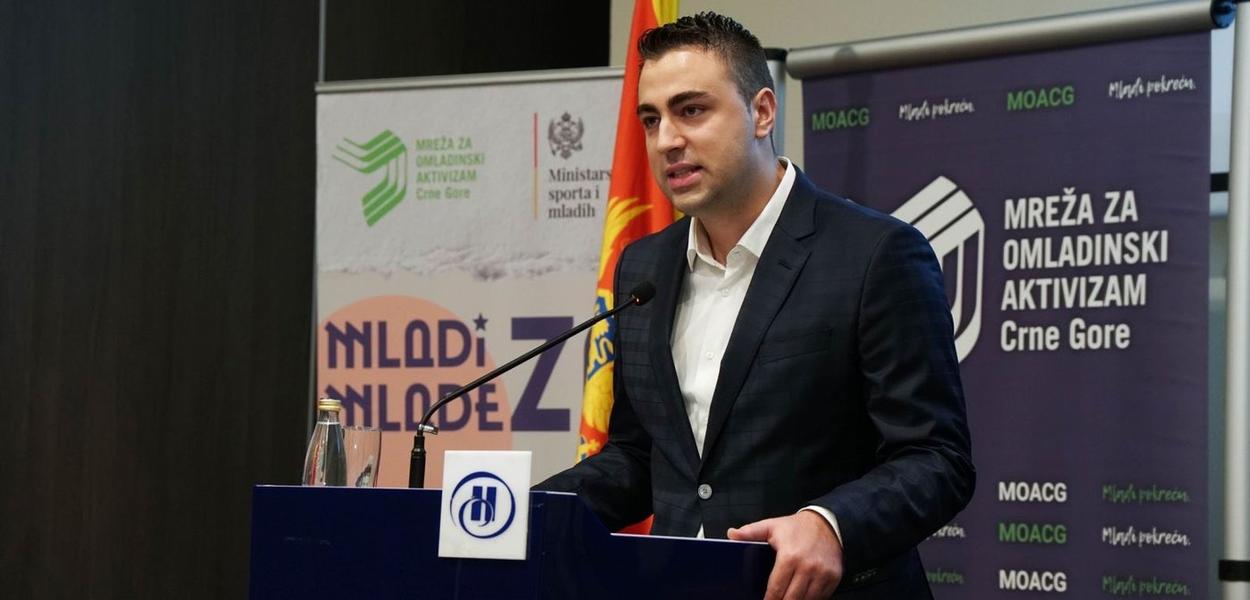 David Vukićević (Foto: Mreža za omladinski aktivizam Crne Gore)