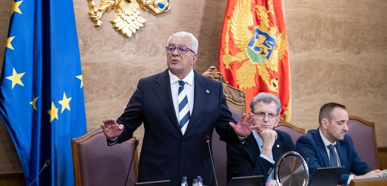 Andrija Mandić (Foto: Skupština Crne Gore)
