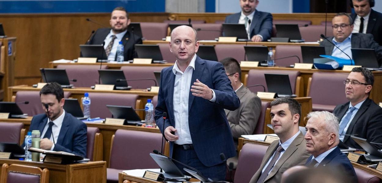 Milan Knežević (Foto: Skupština Crne Gore)