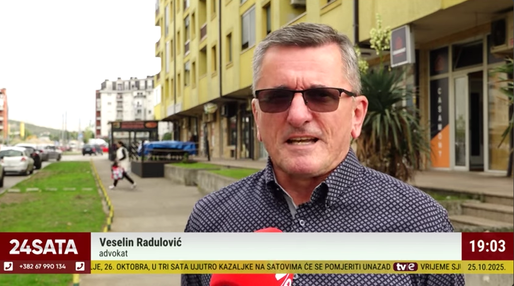 Veselin Radulović (Foto: TV E/Youtube)