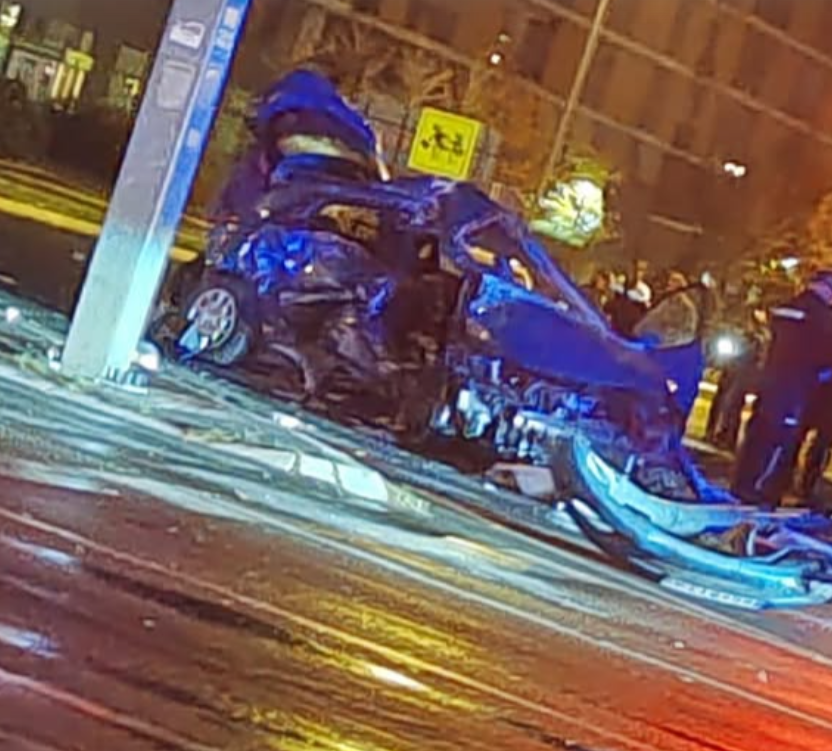 Sa mjesta nesreće (Foto: Moj Beograd - Instagram)