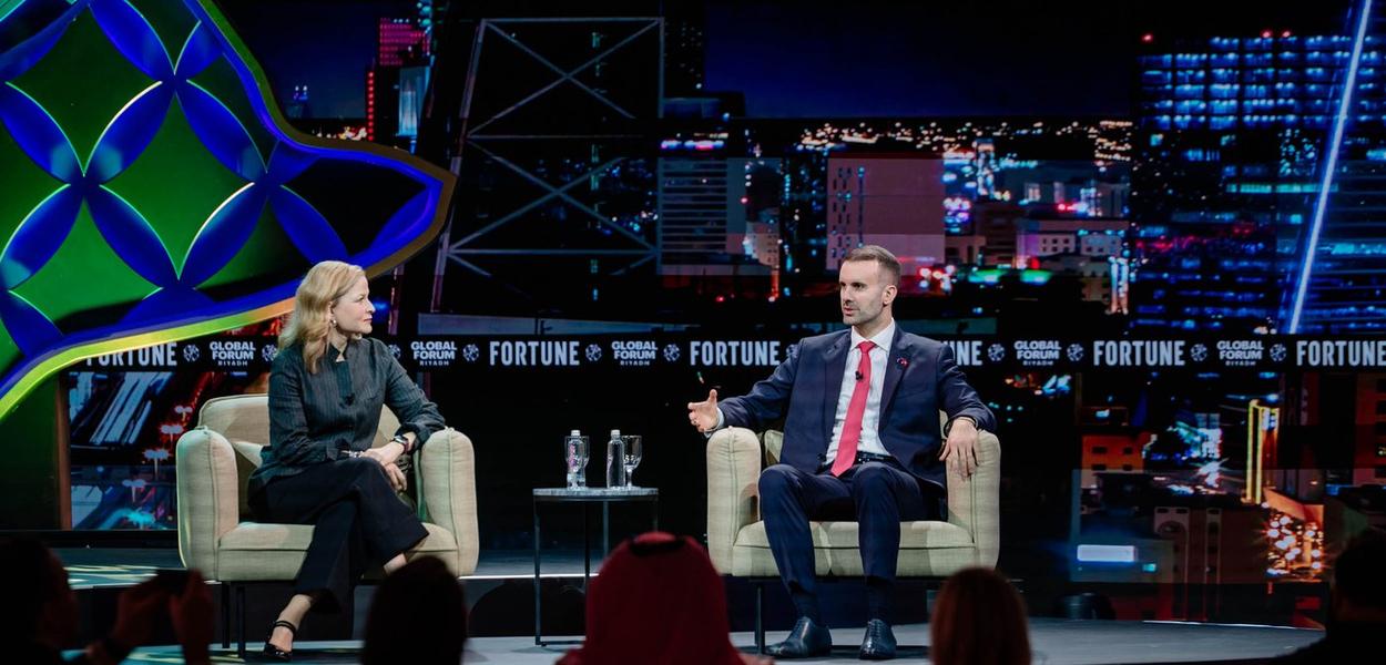 Spajić na Fortune Global Forumu u Rijadu (Foto: Vlada Crne Gore)