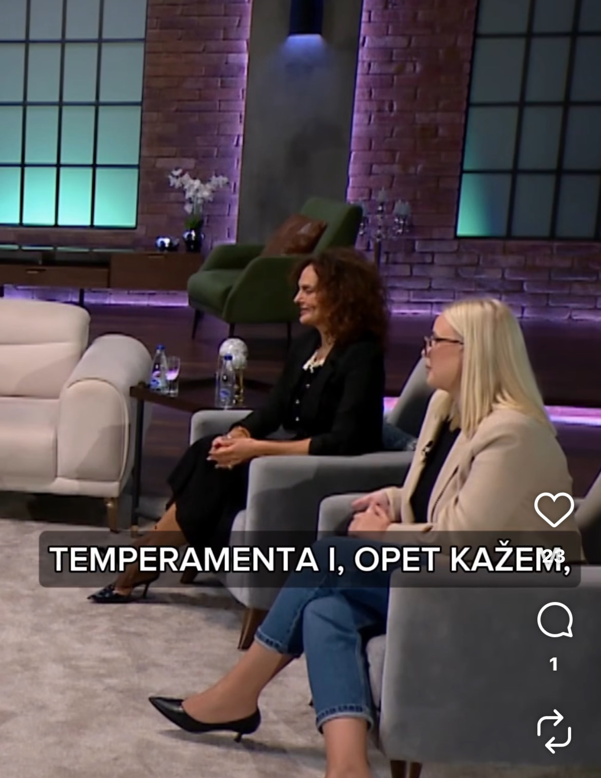 Skrinšot (Foto: Televizija E - Instagram)