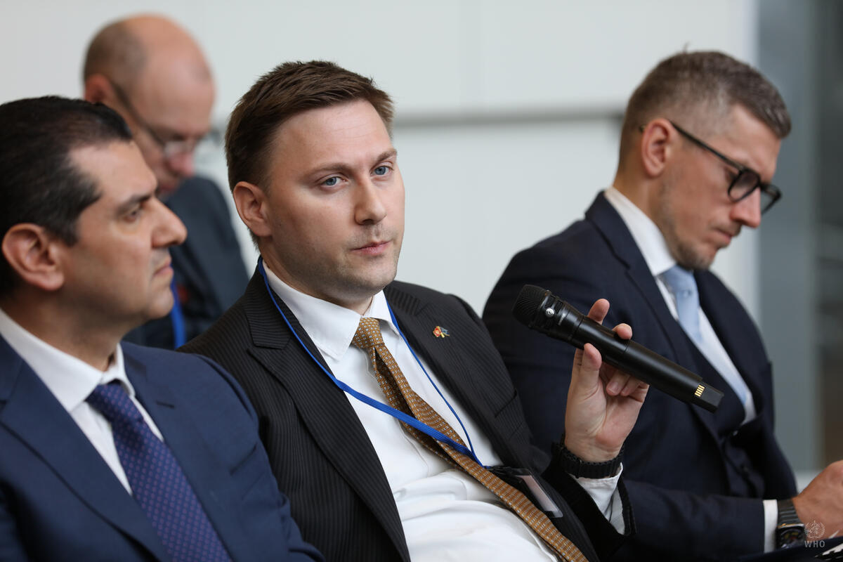 Vojislav Šimun u Kopenhagenu (Foto: WHO/Europe)