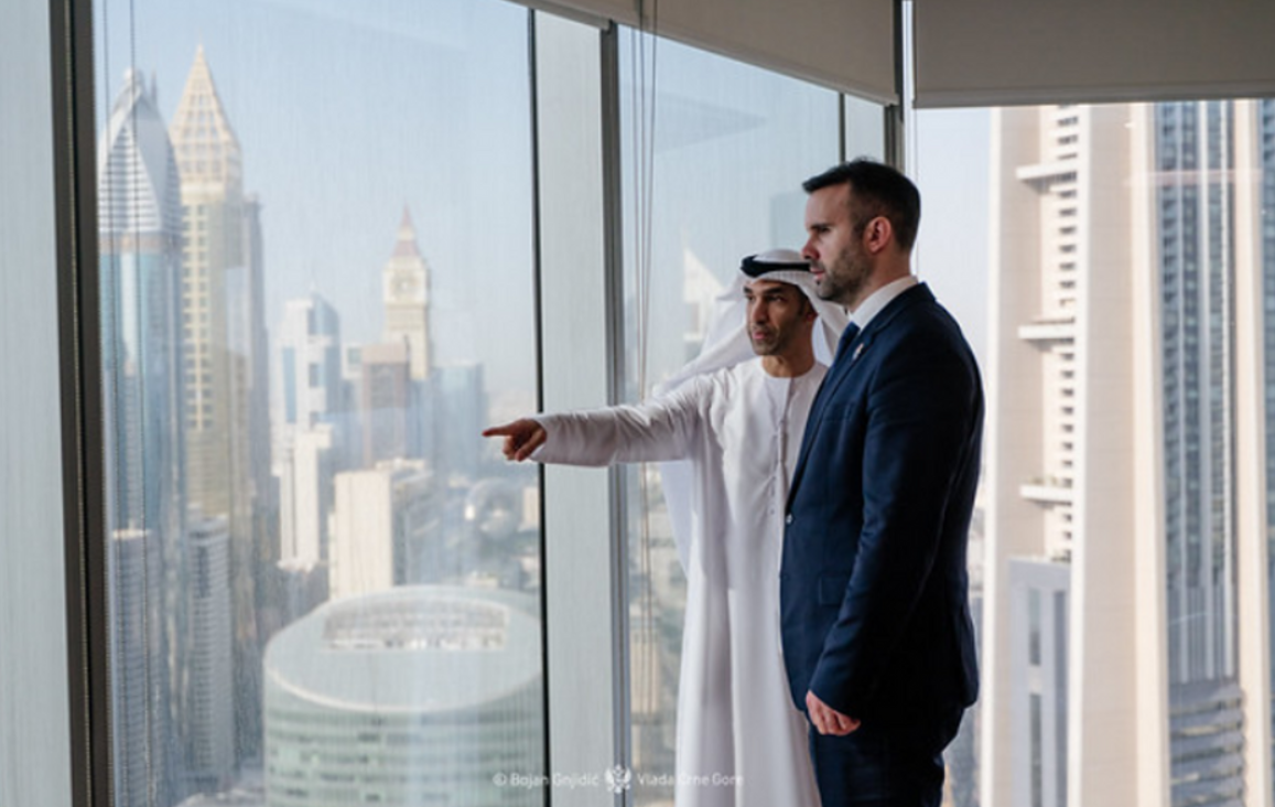Spajić prilikom prethodne posjete UAE (Foto: Vlada Crne Gore)