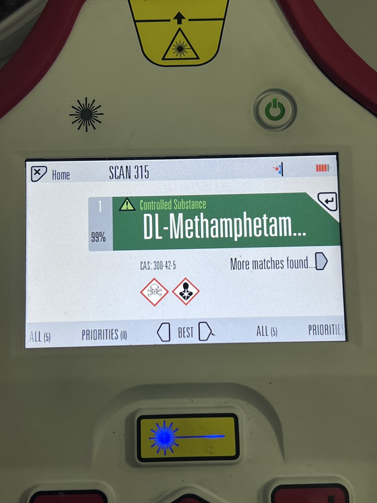 Oduzeta droga  i metamifin